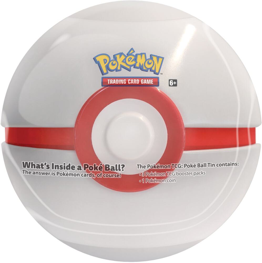 Pokemon - Poke Ball Tin - Premier Ball - Miscellaneous Cards &amp; Products (MCAP) (white)