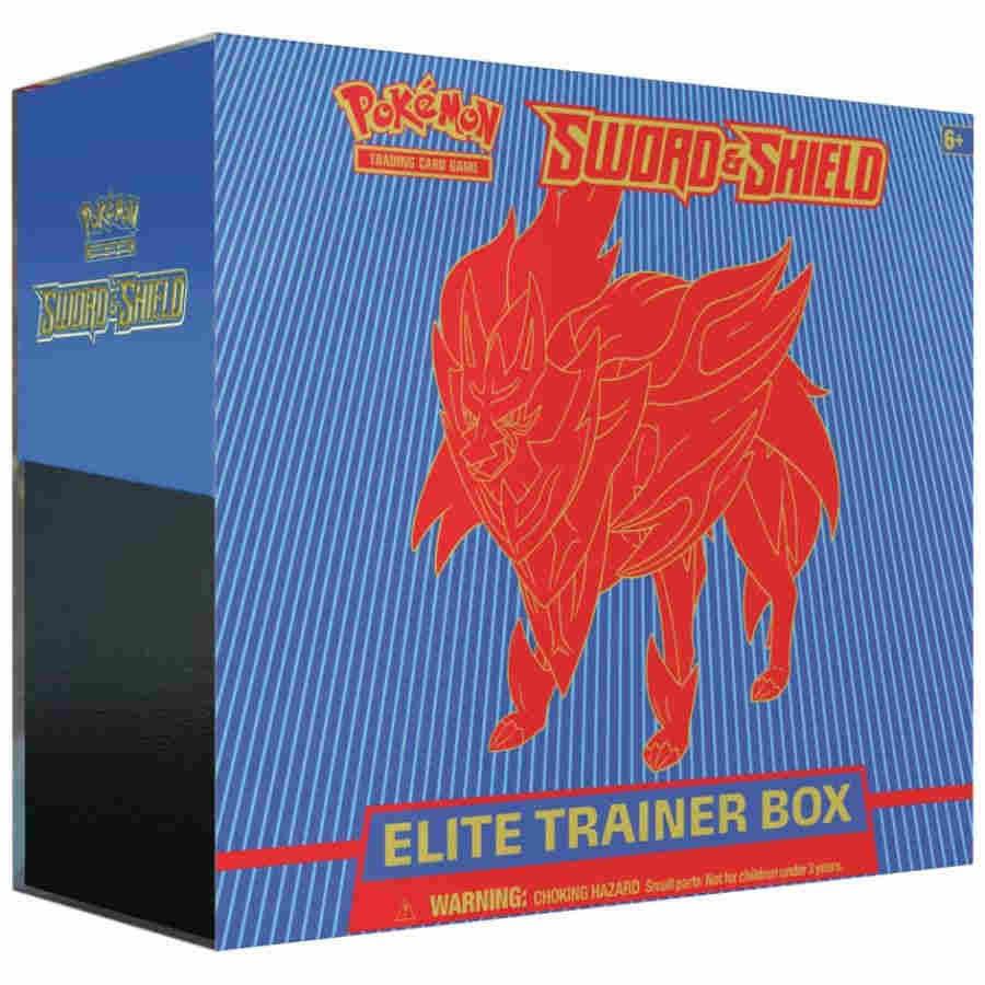 Sword &amp; Shield Elite Trainer Box [Zamazenta] - SWSH01: Sword &amp; Shield Base Set (SWSH01)