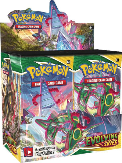 Pokémon TCG: Sword & Shield—Evolving Skies Booster Box
