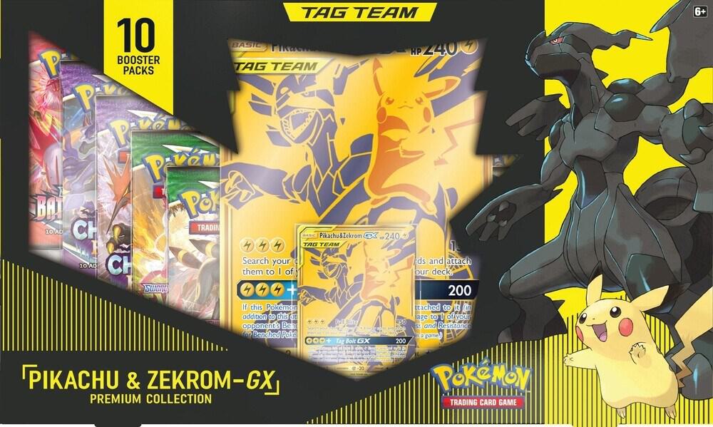 Pokémon TCG: Pikachu &amp; Zekrom-GX Premium Collection