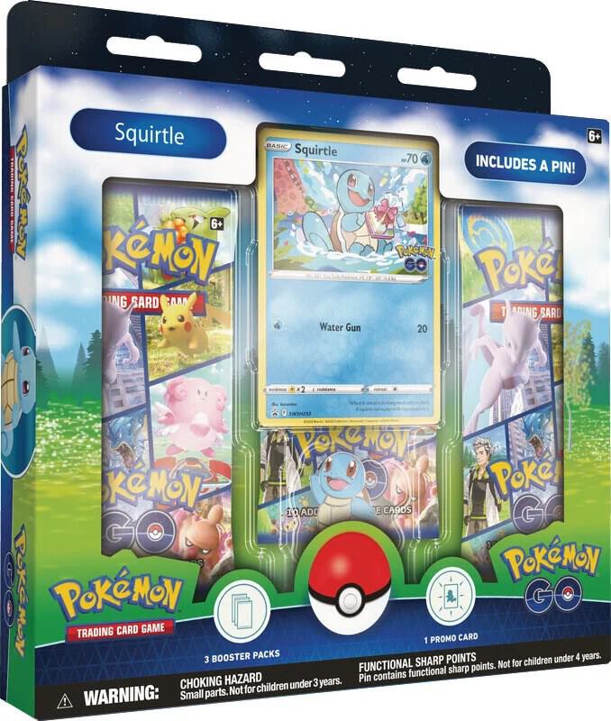 Pokémon TCG: Pokemon GO Pin Collection [Squirtle] - Pokemon GO (PGO)