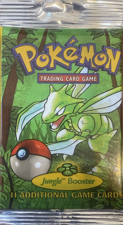 Pokémon TCG: Jungle Booster Pack [First Edition] - Jungle (Scyther Artwork)