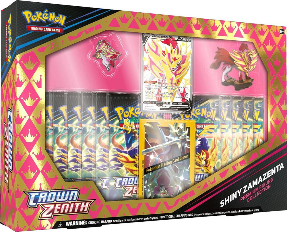 Pokémon TCG: Crown Zenith Premium Figure Collection (Shiny Zamazenta) (CRZ)