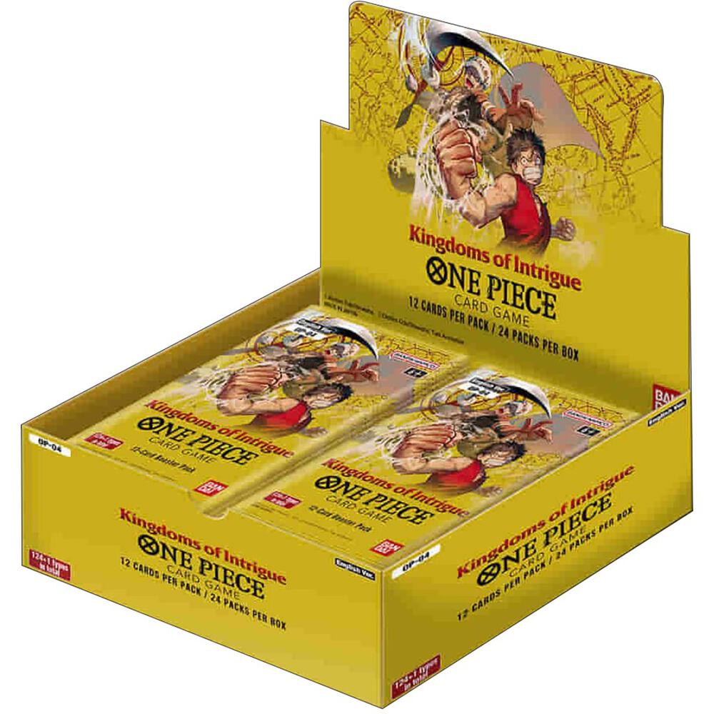One Piece TCG: 4.Booster Box - Kingdoms of Intrigue (OP04)