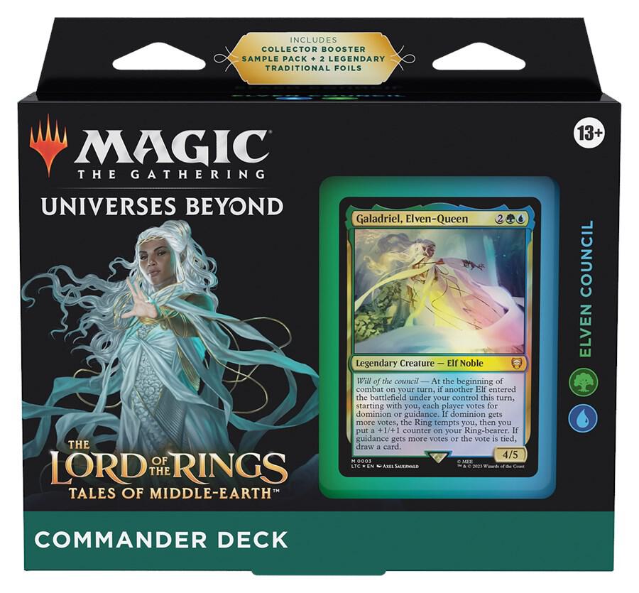 The Lord of the Rings: Tales of Middle-earth Commander Deck - Elven Counci