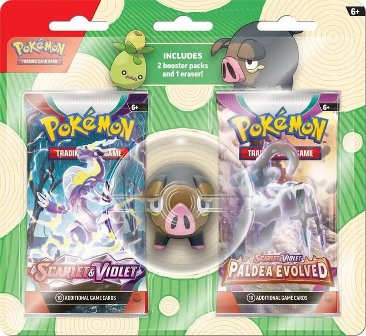 Pokémon TCG: Back to School 2023 Eraser Blister Pack