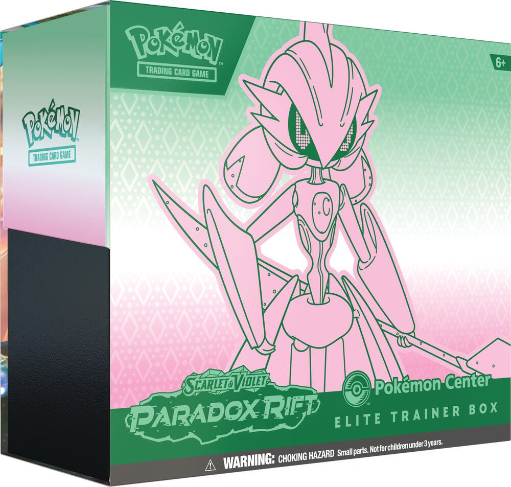 Pokémon TCG: Scarlet &amp; Violet—Paradox Rift Pokémon Center Elite Trainer Box (Roaring Moon)