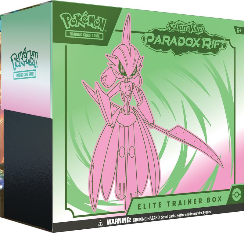 Pokémon TCG: Scarlet &amp; Violet—Paradox Rift Elite Trainer Box [Iron Valiant]