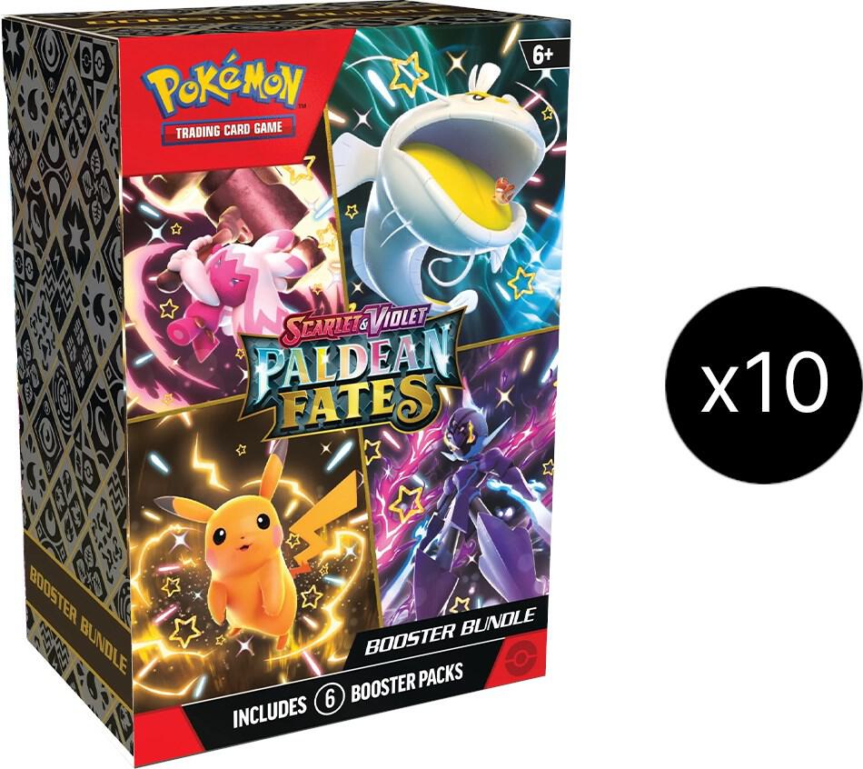 Pokémon TCG: Scarlet &amp; Violet—Paldean Fates Booster Bundle Display
