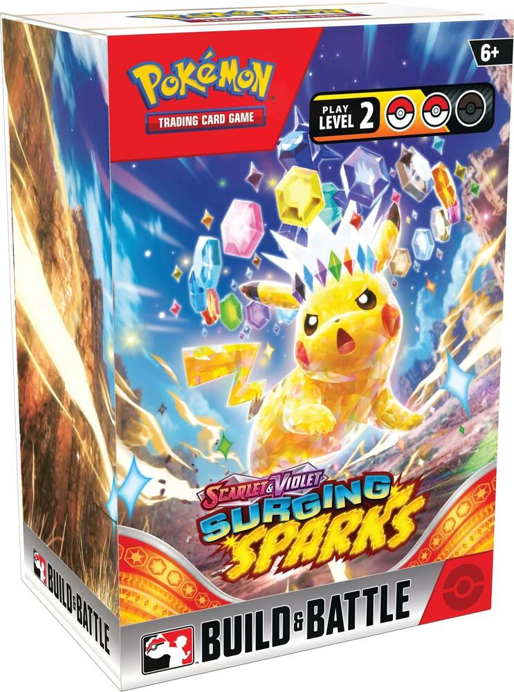 Pokémon TCG: Scarlet & Violet—Surging Sparks Build & Battle Box
