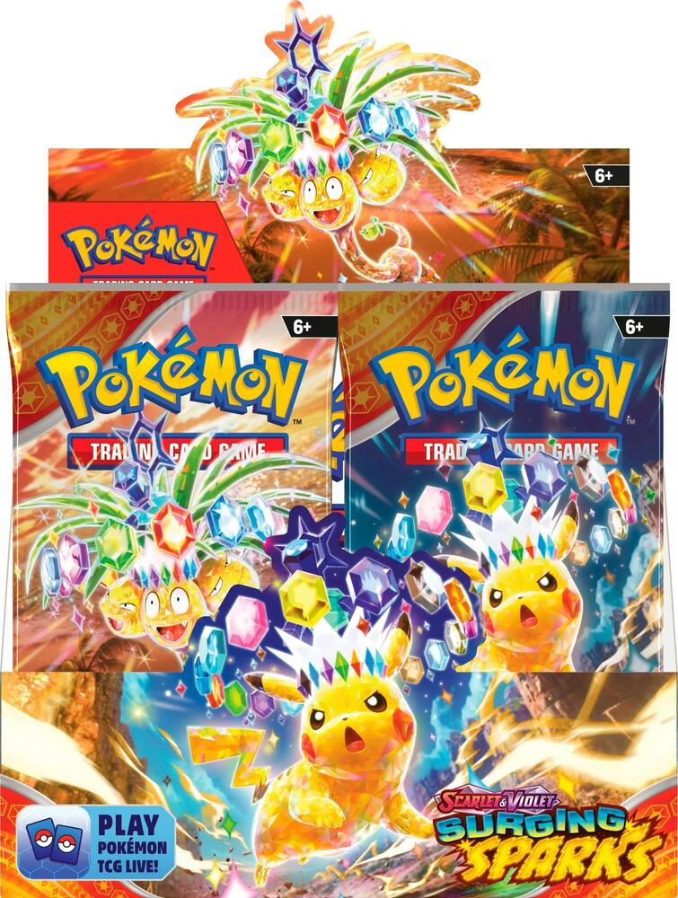 Pokémon TCG: Surging Sparks Booster Box - SV08: Surging Sparks (SSP)