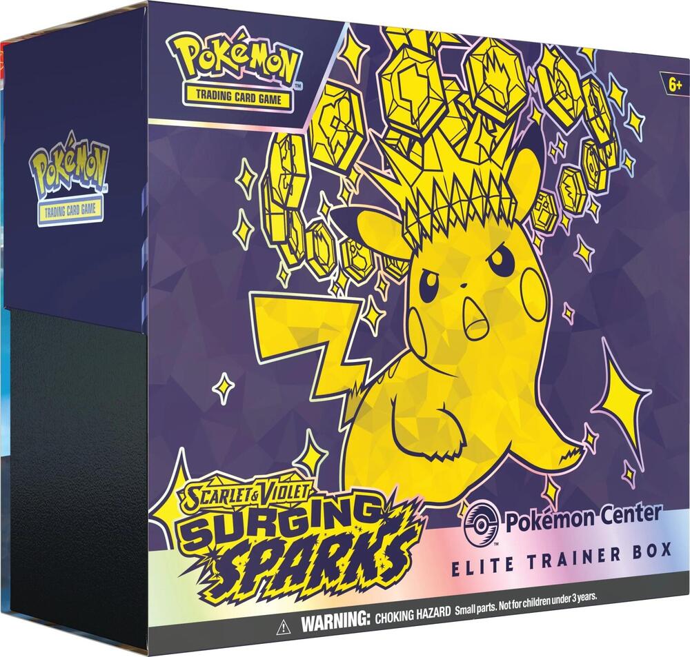 Pokémon TCG: Scarlet &amp; Violet—Surging Sparks Pokémon Center Elite Trainer Box