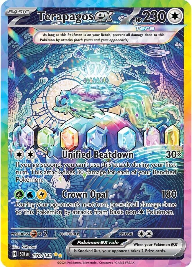 Pokémon TCG: Terapagos ex – 170/142 (SV07 Stellar Crown)