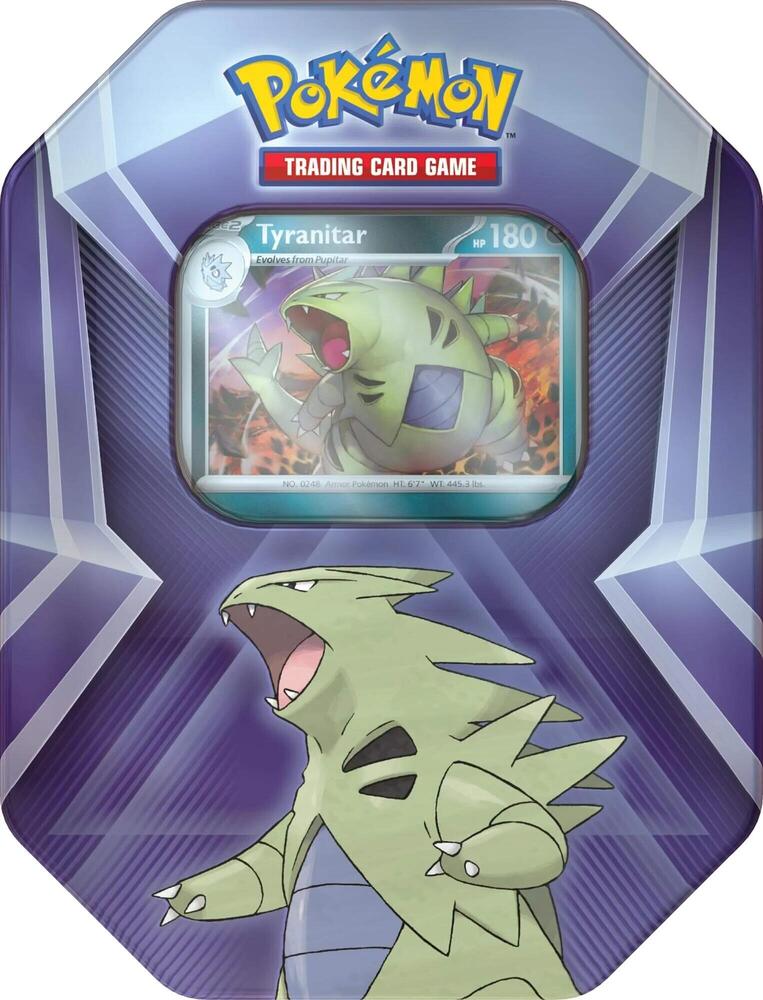 Pokémon TCG: Triple Whammy Tin – Tyranitar ex