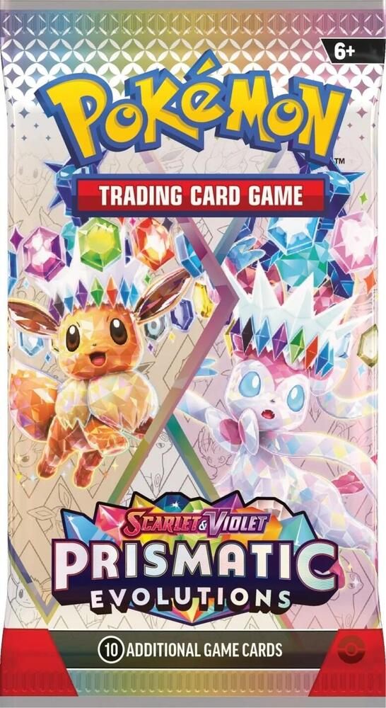 Pokémon TCG: Scarlet &amp; Violet—Prismatic Evolutions Booster Pack (PRE)