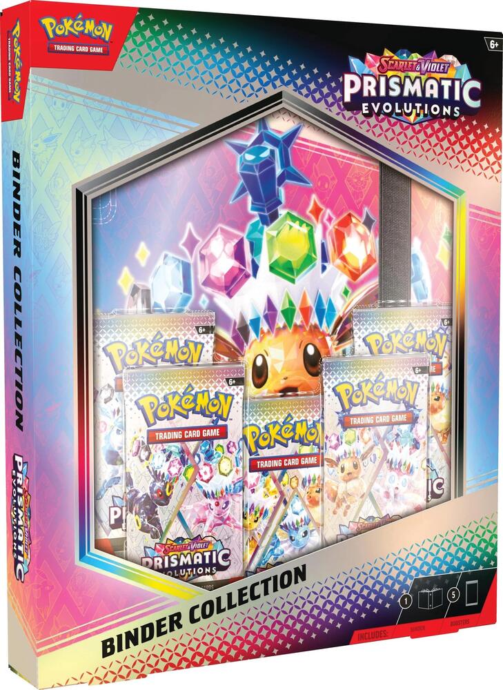 Pokémon TCG: Prismatic Evolutions Binder Collection - SV: Prismatic Evolutions (PRE)