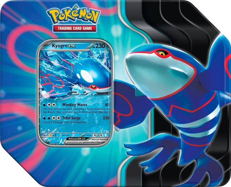 Pokémon TCG: Azure Legends Tin – Kyogre ex