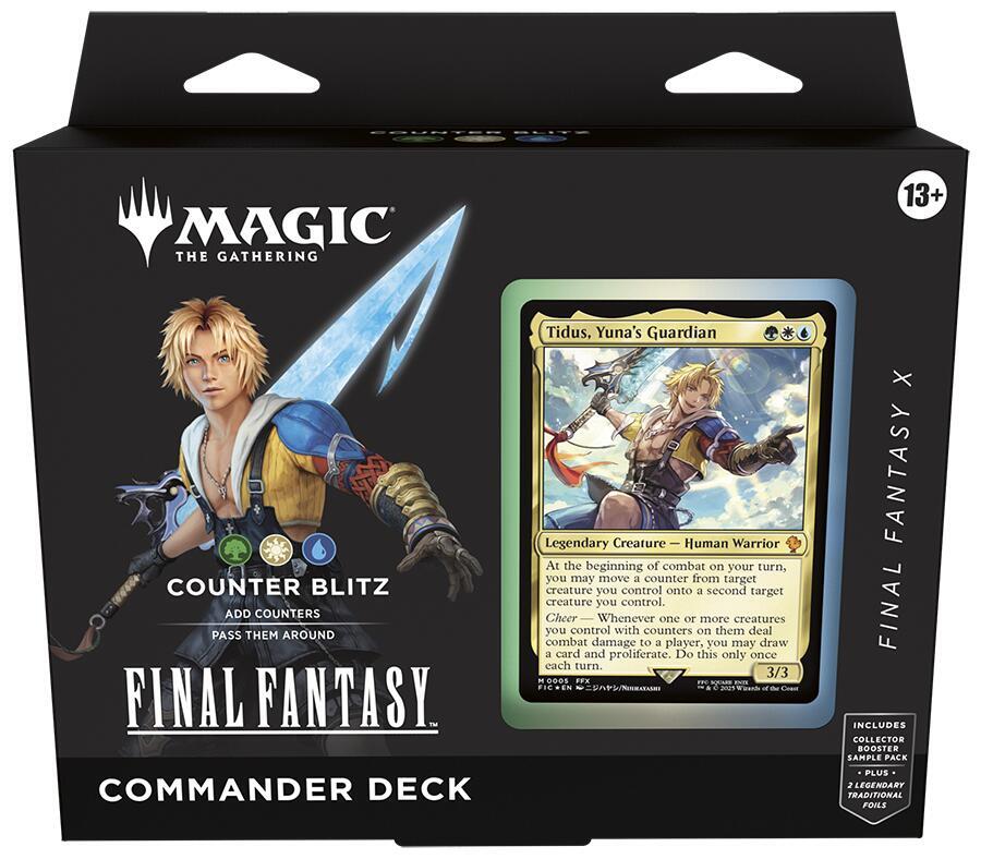 MTG: FINAL FANTASY Commander Deck – FINAL FANTASY X: Counter Blitz (FIC)