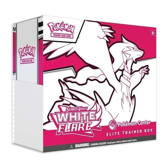 Pokémon TCG: Scarlet &amp; Violet—White Flare Pokémon Center Elite Trainer Box