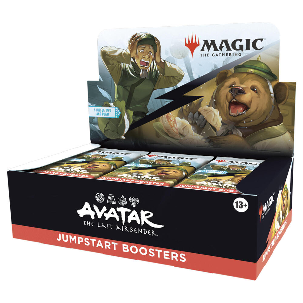 Avatar: The Last Airbender: Jumpstart Booster Display (TLA)