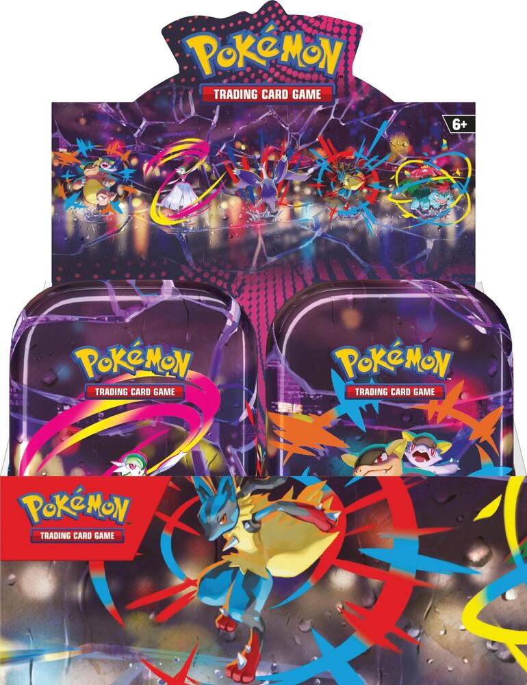 Pokémon TCG: Mega Heroes Mini Tin Display - ME01: Mega Evolution (MEG)