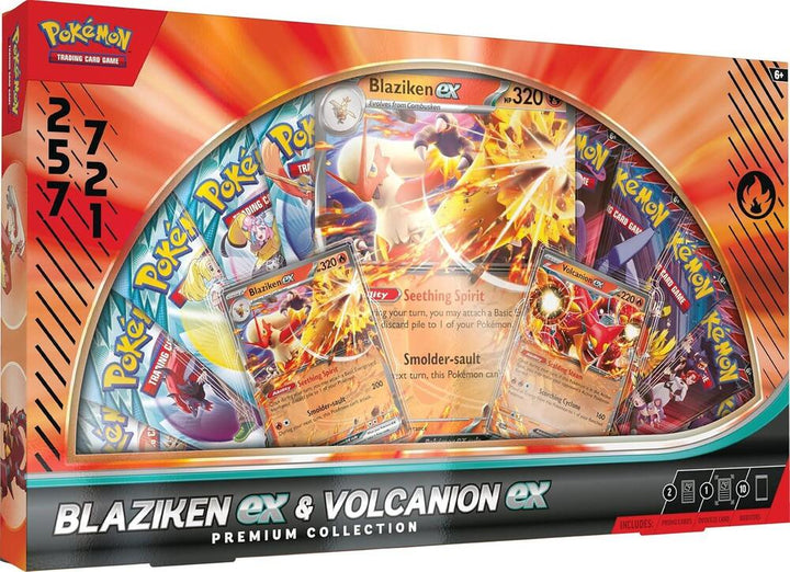 Pokémon TCG: Blaziken ex &amp; Volcanion ex Premium Collection