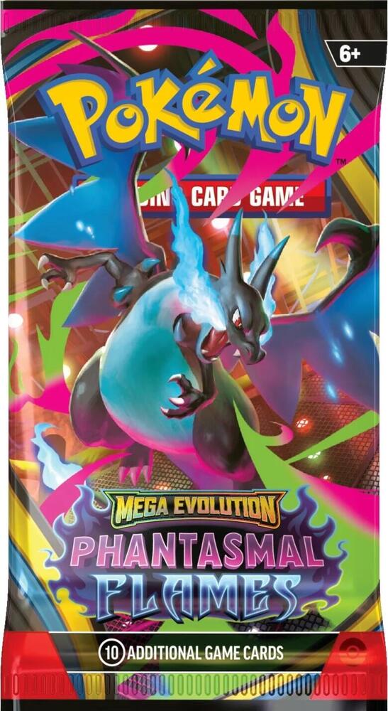 Pokémon TCG: Mega Evolution—Phantasmal Flames (ME02) Booster Pack