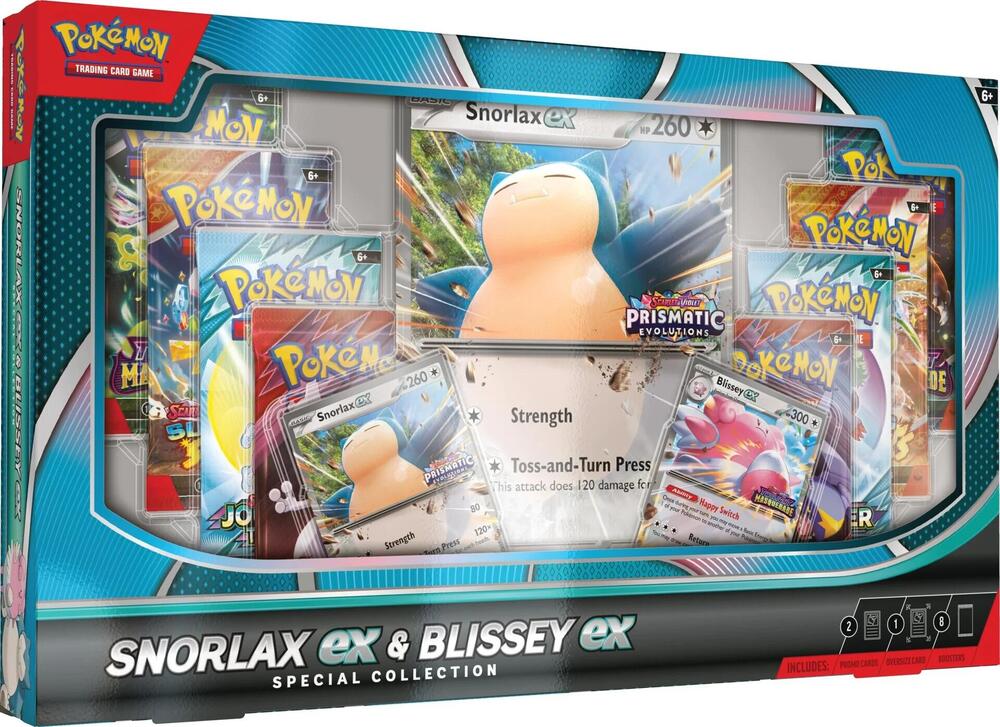 Pokémon TCG: Snorlax ex &amp; Blissey ex Special Collection