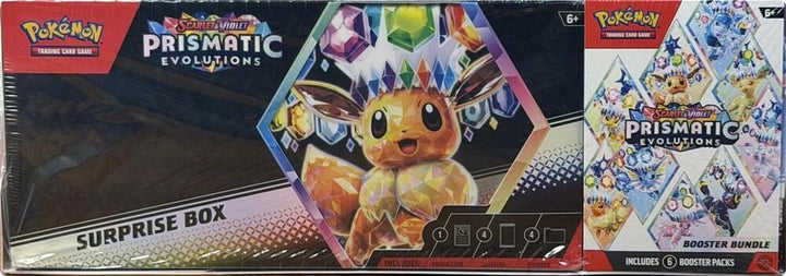 Pokémon TCG: Scarlet &amp; Violet—Prismatic Evolutions Booster Bundle + Surprise Box Bundle (Sam’s Club)