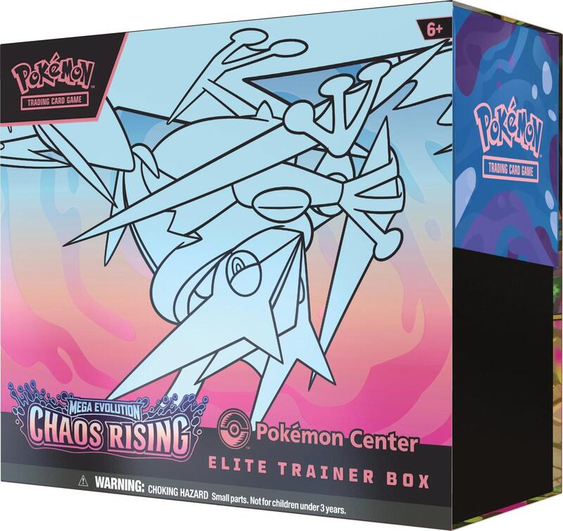 Pokémon TCG: Mega Evolution—Chaos Rising Pokémon Center Elite Trainer Box