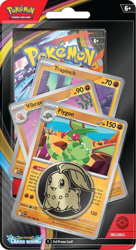 Pokémon TCG: Mega Evolution – Chaos Rising Premium Checklane Blister (Random)