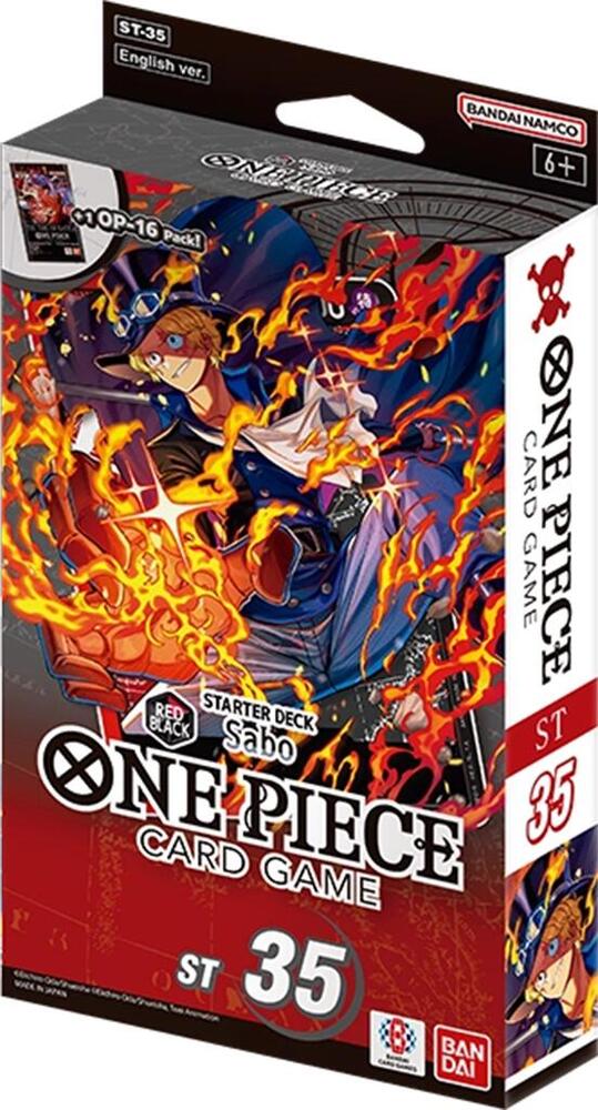 ONE PIECE Starter Deck ST-35: Red/Black Sabo