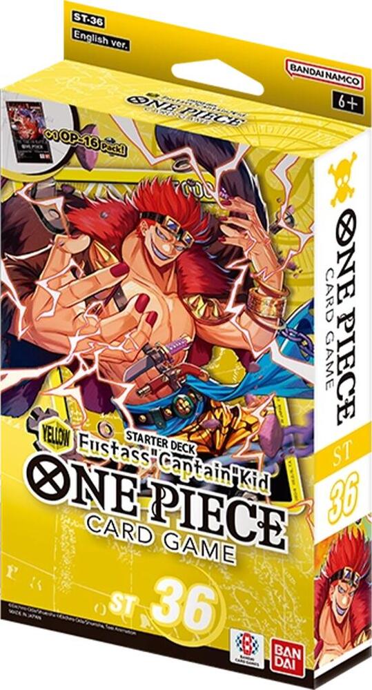 ONE PIECE Starter Deck ST-36: Yellow Eustass Captain Kid