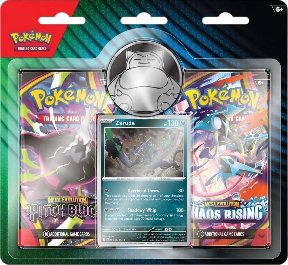 Pokémon TCG: Zarude 2-Pack Blister