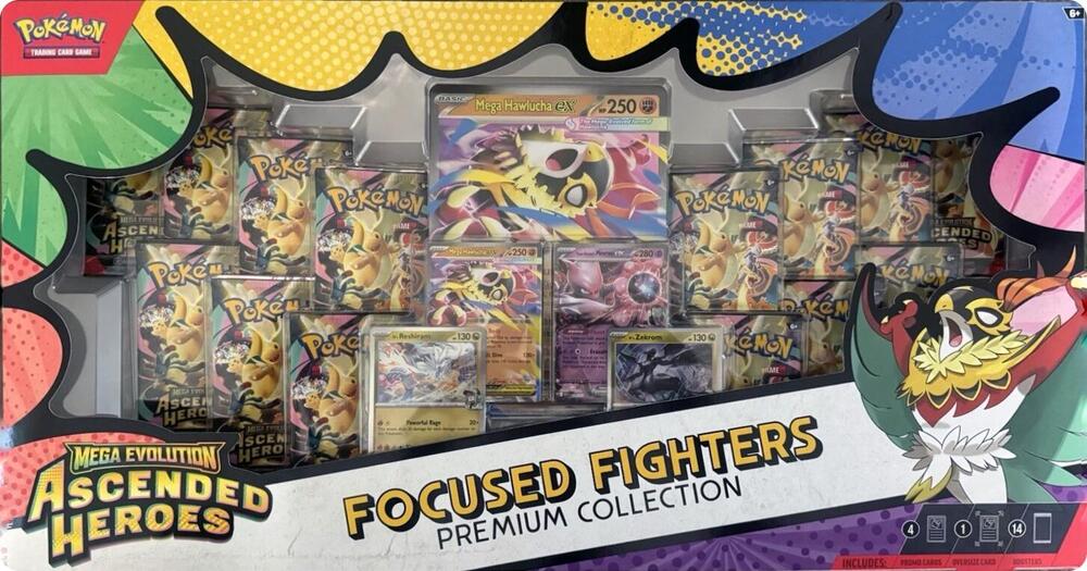 Pokémon TCG: Ascended Heroes Focused Fighters Premium Collection (Sam&