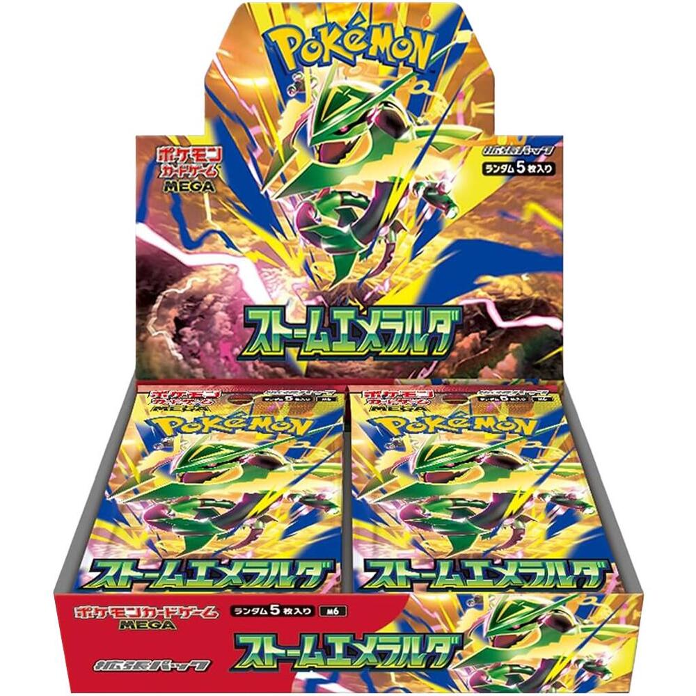 Pokémon TCG: Storm Emeralda Booster Box (M6) (Japanese)