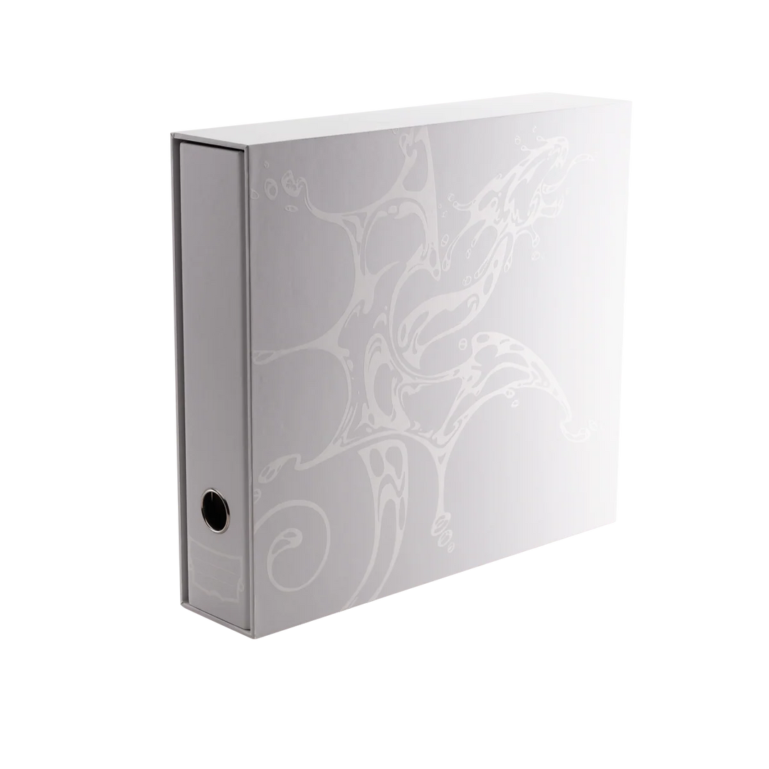 Dragon Shield: Sanctuary Slipcase 4-Ring Binder - White
