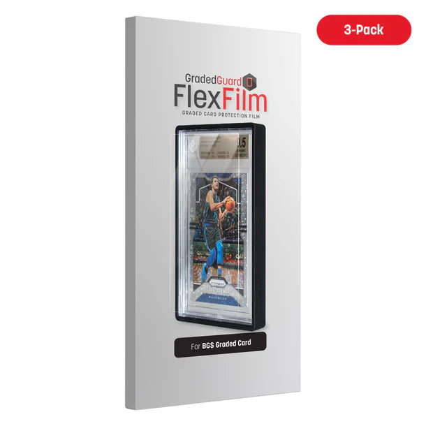FlexFilm Graded Card Protection Film (BGS) 3-Pack