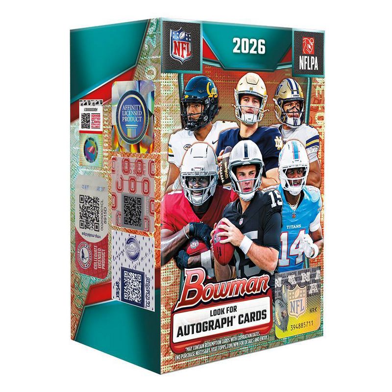 2026 Bowman Football Value Box