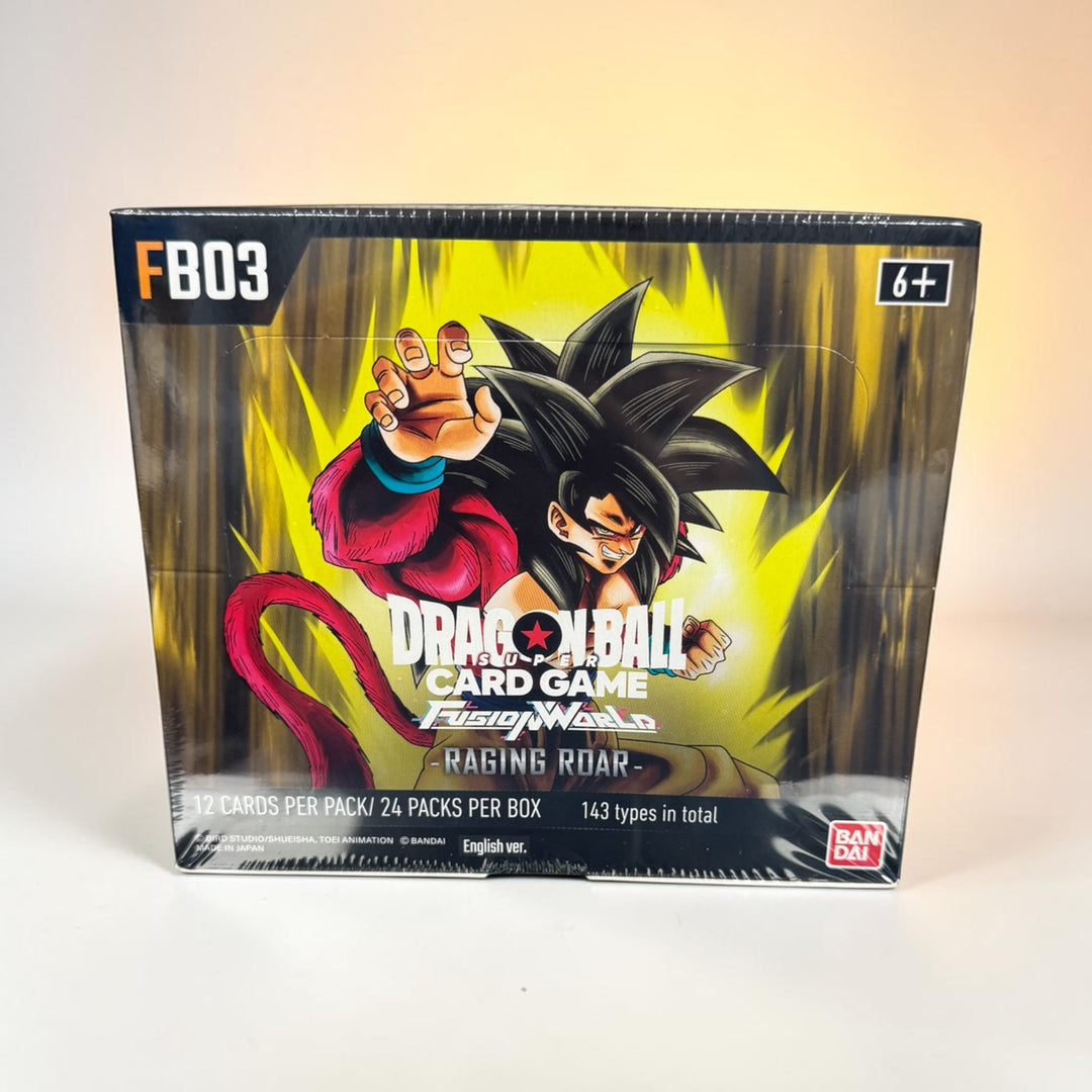 Dragon Ball Fusion World Raging Roar FB-03 English Booster Box