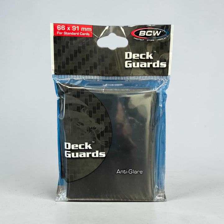 BCW Deck Guard – Double Matte – Black (50 CT.)