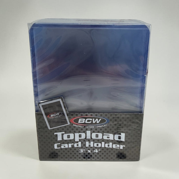 BCW 3x4 Topload Card Holder - Standard
