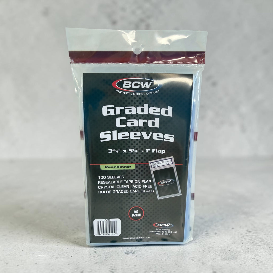 BCW Resealable Graded Card Sleeves
