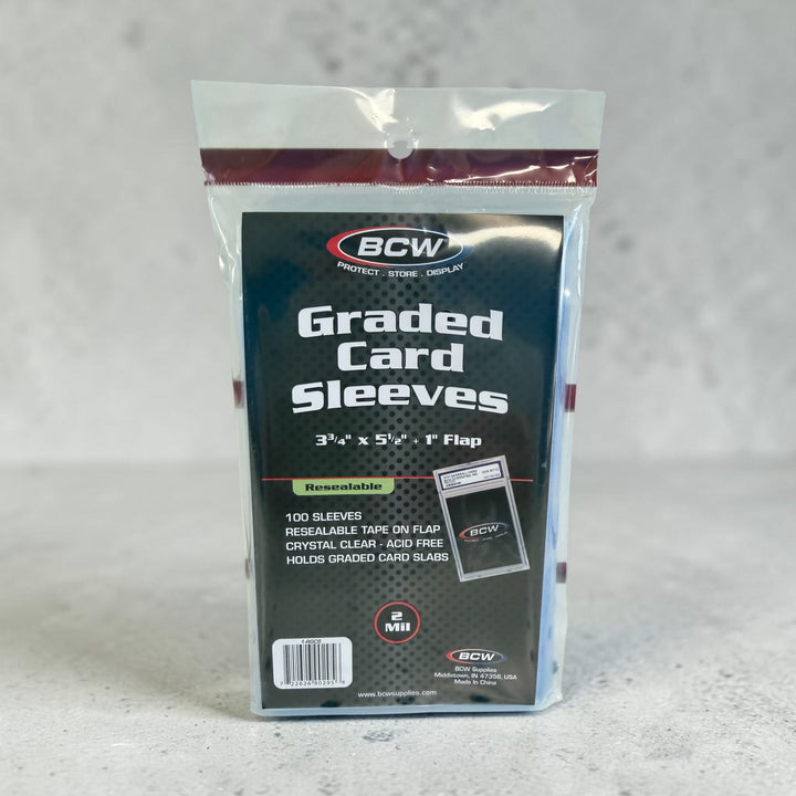BCW Resealable Graded Card Sleeves