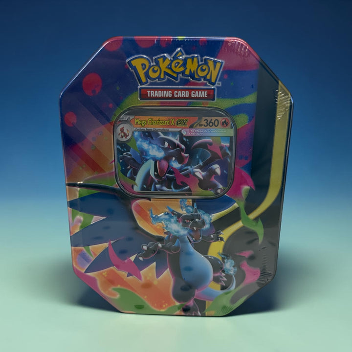 Pokémon TCG: Mega Charizard Tin (X or Y) Miscellaneous Cards &amp; Products (MCAP)