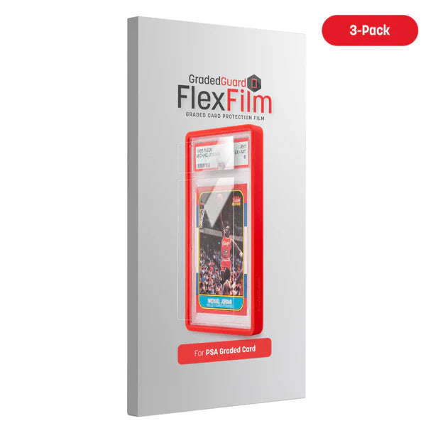 FlexFilm Graded Card Protection Film (PSA) 3-Pack