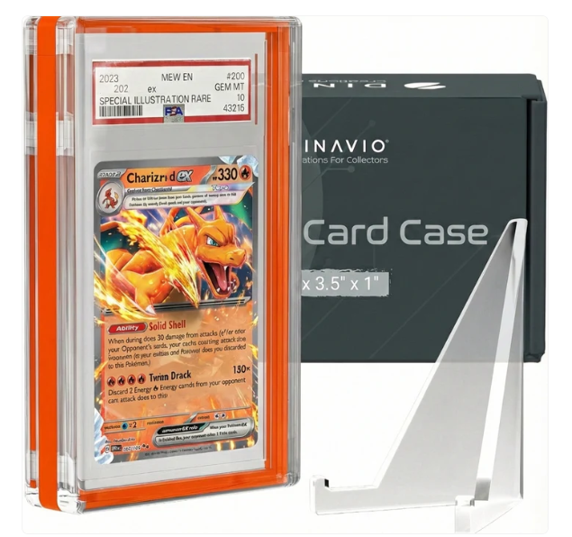 Dinavio Graded Card Case - Orange