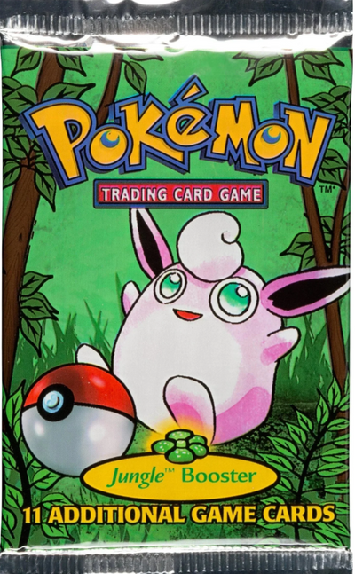 Pokémon TCG: Jungle Booster Pack [First Edition] - (Wigglytuff Artwork)