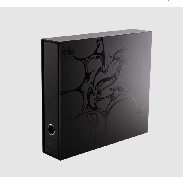 Dragon Shield: Sanctuary Slipcase 4-Ring Binder - Black
