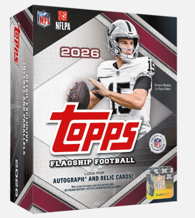2026 Topps Flagship Football Mega Box
